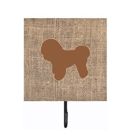 Carolines Treasures Bichon Frise Burlap and Brown Leash Or Key Holder BB1107-BL-BN-SH4